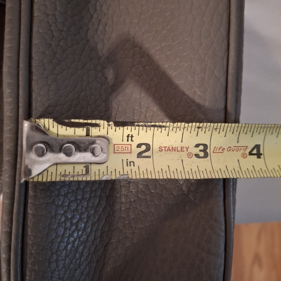 Vintage Dooney & Bourke Gray and Cream Small Women's Bag - Picture 12 of 14